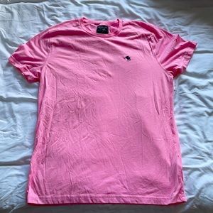 Abercrombie and Fitch pink muscle tee (L)